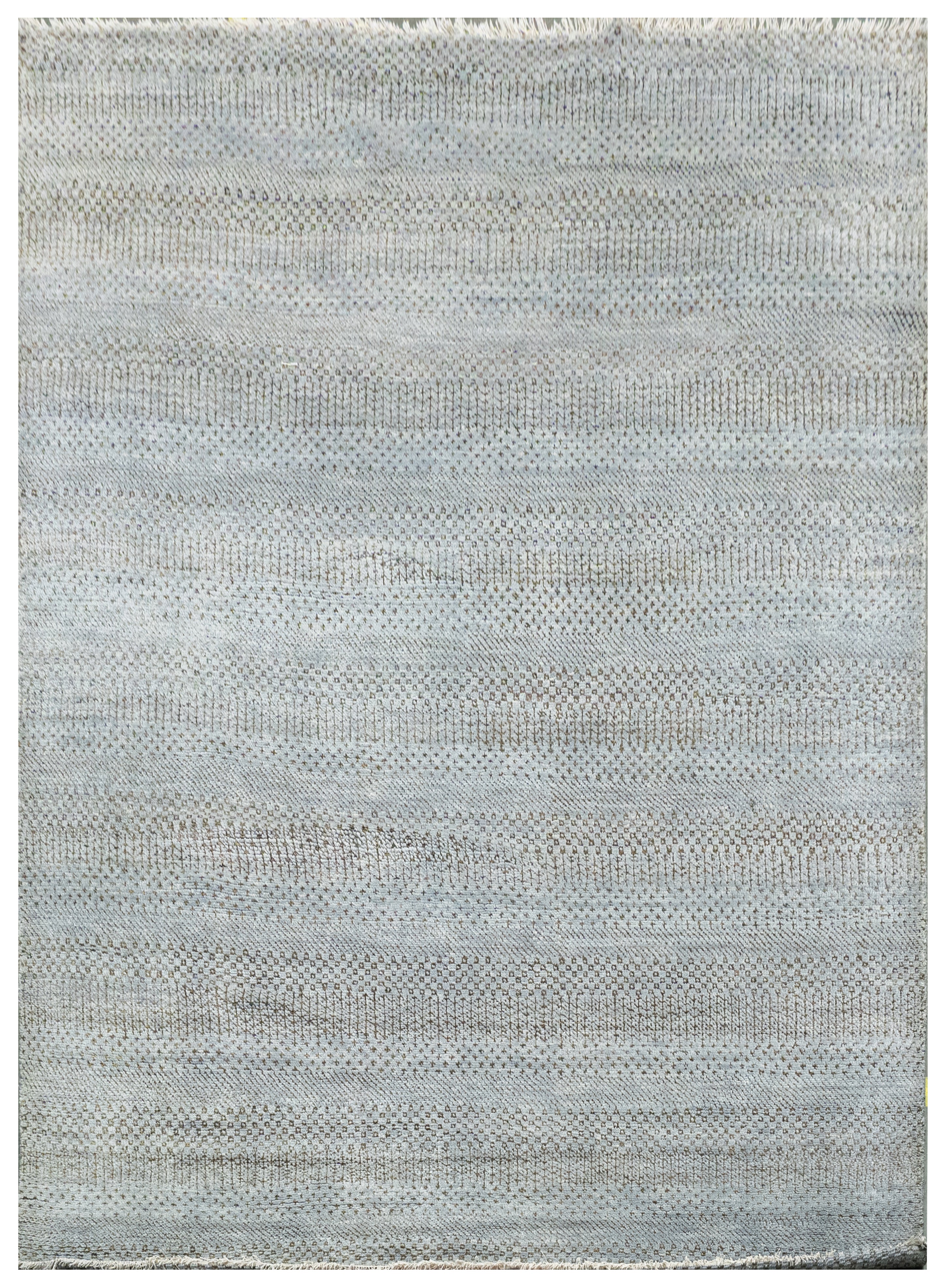 Handknotted Carpet, DIA: 3354 MCN, J.Blue & Black